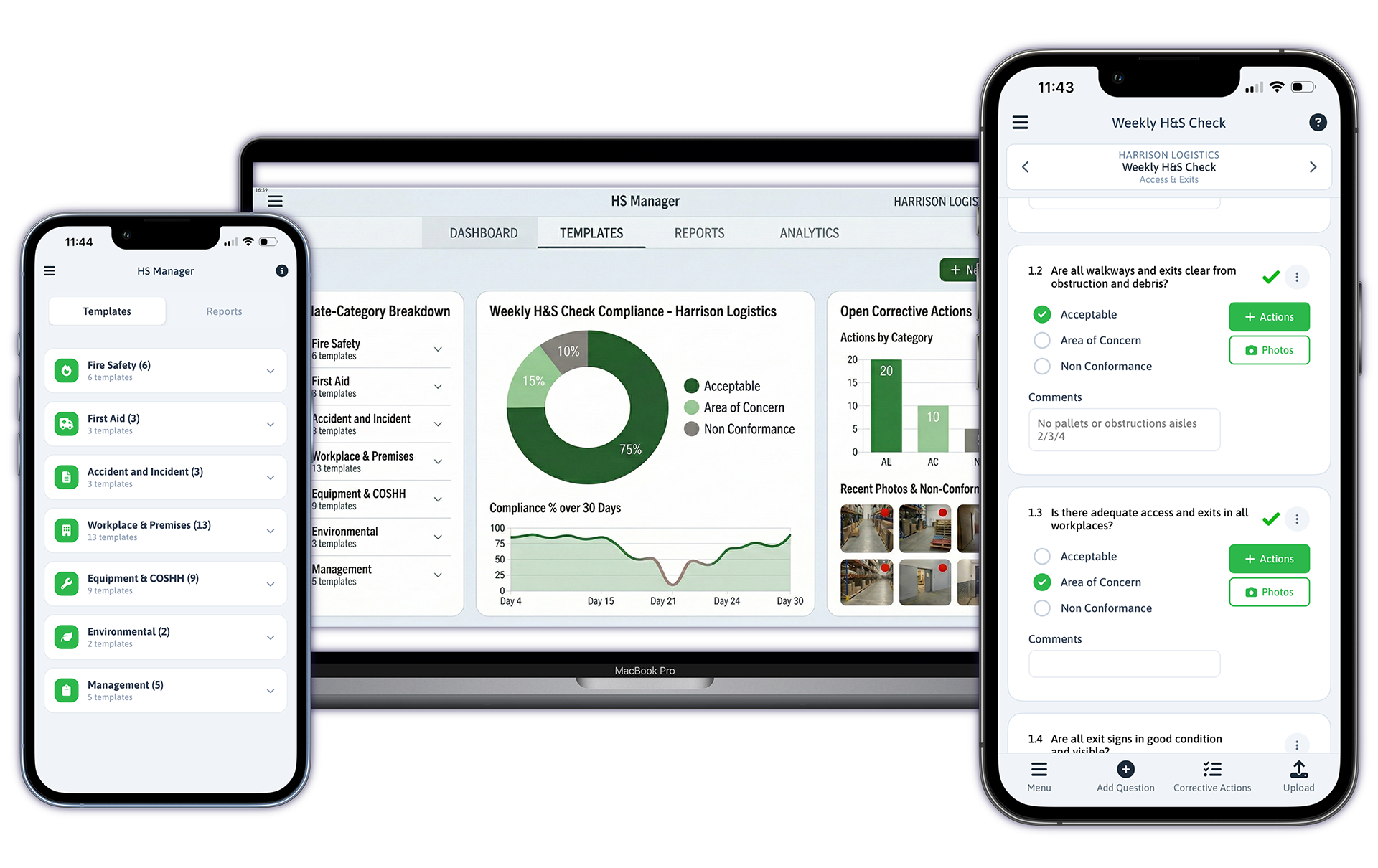 H&S software for UK Warehouses, Logistics & Manufacturing