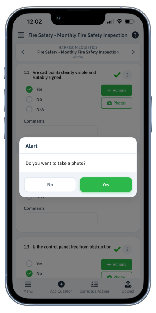 health and safety audit app uk
