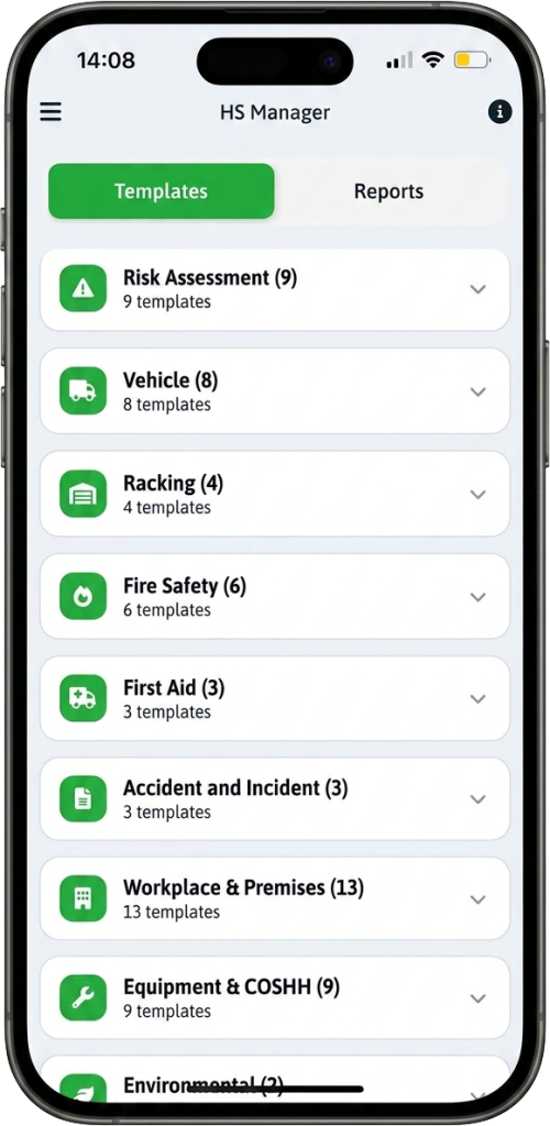 health and safety apps uk